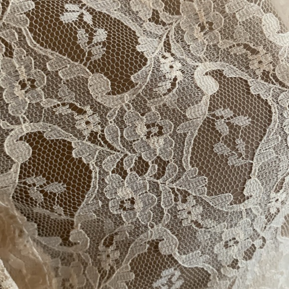 VTG NWOT Gold Label Jessica’s Gunnies San Fran Polyester Lace Button Down Shirt - Picture 10 of 11